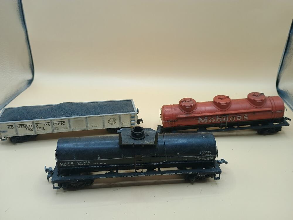 Rolling Stock HO Scale - Lot Of 3 - For Restore - READ DESCRIPTION!